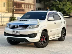 2012 Toyota Fortuner 3.0 V SUV เจ้าของขายเอง รถบ้าน ไมล์แท้ ประวัติศูนย์ 