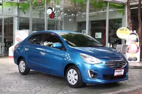 ขายรถ MITSUBISHI ATTRAGE 1.2 GLX  เกียร์ AUTO สีฟ้า ปี 2015