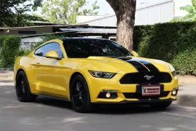 Ford Mustang 2.3 EcoBoost 2017 รถบ้านออกศูนย์ไมล์เพียง 4 หมื่นกว่าโล ชุดแต่งรอบคัน 