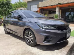 ขาย Honda city 1.0 turbo RS ปลายปี 2020 รุ่นท็อปสุด สีเทา Meteor Grey Mettallic 