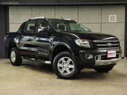 2013 Ford Ranger 2.2 DOUBLE CAB WildTrak Pickup AT ไมล์แท้ เจ้าของเดิมดูแลรักษาดี B9077