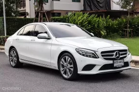 2019 Mercedes-Benz C220 2.0 d Avantgarde รถเก๋ง 4 ประตู ฟรีดาวน์ รถบ้านไมล์น้อย เจ้าของขายเอง 