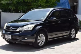 Honda CR-V 2.0EL ขับ 4 ปี 2010 ตัวท๊อป สีดำ ภายในสวยสะอาด  ไมล์แท้ เช็คศูนย์