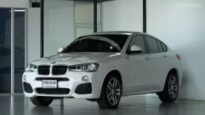 2017 BMW X4 2.0 xDrive20d M Sport 4WD SUV รถบ้านสวย