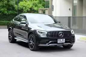 2021 Mercedes-Benz GLC43 3.0 AMG 4MATIC Coupé SUV รถบ้านมือเดียว ไมล์น้อย 