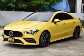 Mercedes Benz AMG CLA35  4MATIC+ ปี 2020  วิ่ง 9x,xxx km. เครื่องยนต์ เบนซิน 4 สูบ 306 แรงม้า