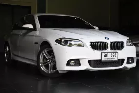 2016 BMW 525d 2.0 M Sport รถเก๋ง 4 ประตู รถบ้านมือเดียว ไมล์น้อย ประวัติดี 