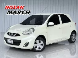 รถมือเดียว Nissan MARCH 1.2 E รถเก๋ง 5 ประตู 