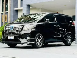 Toyota Alphard 2.5 SRC package( เบนซิน-ไฟฟ้า ) Hybrid E-Fore 4wd เน้นๆไมล์น้อย 90,*** กม ปี2015