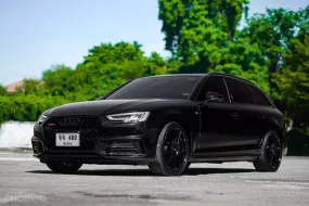 Audi A4 2.0 45 TFSI Quattro S Line Black Edition ปี 2018 สภาพสวยมาก ๆ ขับดี ขับสนุกสุด ๆ