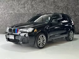 2018 BMW X3 2.0 xDrive20d M Sport SUV ดาวน์ 0% รถสวย ไมล์แท้ ประวัติดี 