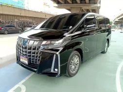 2022 Toyota ALPHARD 2.5 HYBRID SR C-Package E-Four 4WD รถตู้/MPV รถบ้านแท้ ไมล์น้อย 