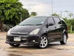 TOYOTA WISH 2.0 Q A/T 2006 สีดำ ไมล์แท้ 180000 กม.