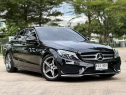 2016 Mercedes-Benz C300 2.1 Blue TEC HYBRID AMG Dynamic รถเก๋ง 4 ประตู รถสภาพดี มีประกัน ไมล์แท้  