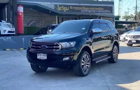 2019 Ford Everest 2.0 Titanium+ SUV ฟรีดาวน์ รถบ้านมือเดียว ไมล์แท้ เจ้าของขายเอง 