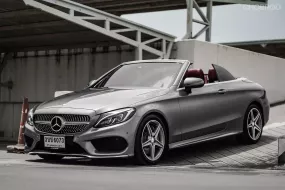 New !! Benz C300 Coupe Carbiolet AMG ปี 2016 ราคาถูกที่สุดในตลาด สภาพสวยมาก มือเดียวป้ายแดง