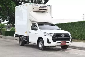 Toyota Revo 2.4 SINGLE Entry 2022 กระบะตู้เย็นตู้สแตนเลสภายในใหม่มากพัดลม 3 ตัวความสูง 1.90 เมตร