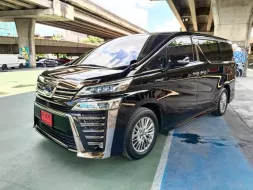 2019 Toyota VELLFIRE 2.5 Hybrid ZR G Edition E-Four 4WD รถตู้/MPV รถบ้านแท้ ไมล์น้อย 