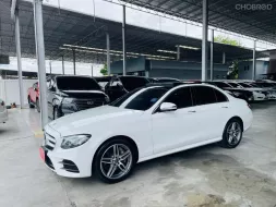 MERCEDES-BENZ E300e 2.0 AMG 2020 รถบ้าน มือแรกออกห้าง ไมล์น้อย 5 หมื่นโล TOP สุด รับประกันตัวถังสวย