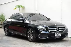 2017 Mercedes-Benz E350e 2.0 e Avantgarde รถเก๋ง 4 ประตู ไมล์แท้ รถบ้านมือเดียว 