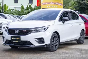 2022 Honda City 1.0 RS Hatch คันนี้รถสวยสภาพเหมือนรถใหม่ ไม่แตกต่างป้ายแดง