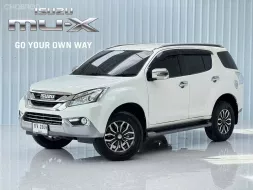 2016 รถครอบครัว Isuzu MU-X SUV รถสภาพดี มีประกัน