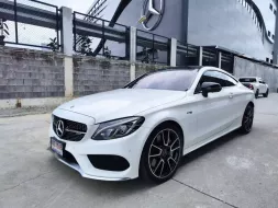 2018 Mercedes-Benz C43 3.0 AMG C 43 4MATIC Coupé รถเก๋ง 2 ประตู เจ้าของขายเอง รถสวย ไมล์แท้ 