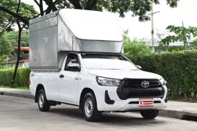 Toyota Revo 2.4 SINGLE Entry 2021 กระบะหลังคาสูงใช้งานน้อยไมล์เพียง 3 หมื่นกว่าโล 