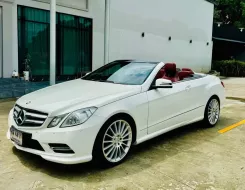 2013 Mercedes-Benz E200 2.0 AMG Dynamic Cabriolet รถบ้านแท้