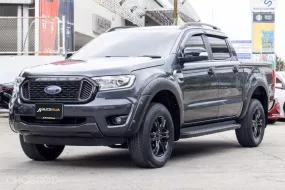 2022 Ford Ranger Doublecab HiRider 2.2 XLT A/T สีเทาสวยหรูมาก ฟังก์ชั่นจัดเต็ม กระบะพันธ์แกร่ง