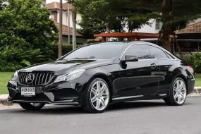 2013 Mercedes-Benz E200 2.0 AMG Dynamic รถเก๋ง 2 ประตู รถสวย ไมล์น้อย เจ้าของขายเอง 