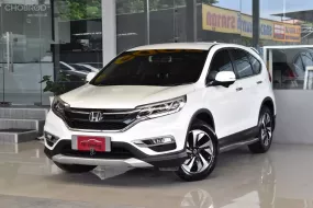 Honda CR-V 2.4 EL 4WD ปี 2016 รถบ้านมือเดียว เข้าศูนย์ตลอด ไม่เคยติดแก๊สแน่นอน สวยเดิม ออกรถ0บาท