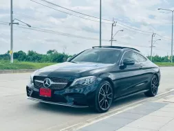 ไมล์น้อยมาก 🚩MERCEDES-BENZ C200 2.0 COUPE AMG DYNAMIC FACELIFT W205 2023