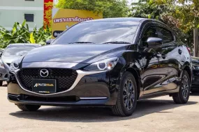 2021 Mazda 2 1.3 S Leather Sedan คันนี้รถสวยสภาพเหมือนรถใหม่ ไม่แตกต่างป้ายแดง