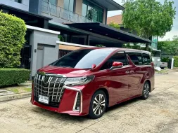 2020 Toyota ALPHARD 2.5 S C-Package รถตู้/MPV ดาวน์ 0% รถบ้านมือเดียว ไมล์แท้ 