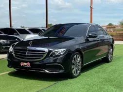 2018 Mercedes-Benz E350e 2.0 e Exclusive รถเก๋ง 4 ประตู 