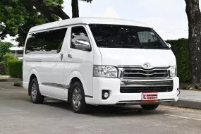 Toyota Ventury 3.0 G 2018 รถตู้ใช้งานในครอบครัวตัวไมเนอร์เชนจ์ เจ้าของเดิมเช็คศูนย์ทุกระยะ