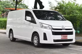 Toyota Hiace 2.8 ECO 2019 รถตู้เตี้ยบรรทุก โฉมหน้ายาว รถมือเดียวเช็คศูนย์ตลอด