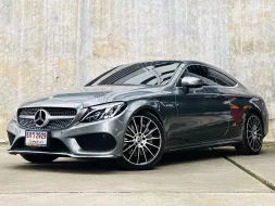 2018 Mercedes-Benz C250 2.0 Coupe AMG Dynamic รถเก๋ง 2 ประตู รถบ้านแท้ ประวัติดี 