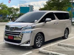 2019 Toyota VELLFIRE 2.5 Hybrid E-Four 4WD รถตู้/MPV ไมล์แท้ รถบ้านประวัติดี 