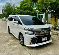 2018 Toyota VELLFIRE 2.5 Z G EDITION รถตู้/MPV รถบ้านแท้ ไมล์น้อย มือเดียวป้ายแดง 