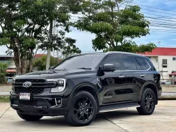 FORD #EVEREST 2.0 BI TURBO TITANIUM PLUS 4×4 AUTO ปี23 สีดำ ไมล์ 70,000 กม.