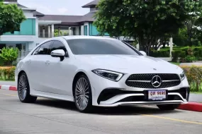 2022 Mercedes-Benz CLS 220d 2.0 CLS 220d AMG Premium รถเก๋ง 4 ประตู รถบ้านมือเดียว ไมล์น้อย 