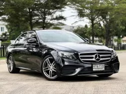 2017 Mercedes-Benz E220 2.0 d AMG Dynamic รถเก๋ง 4 ประตู รถบ้านมือเดียว ไมล์แท้ ประวัติดี 