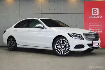 2017 Mercedes-Benz C350 2.0 W205 e Exclusive Sedan Plug-In AT ไมล์แท้ ประวัติการดูแลรักษารถดี P3802 