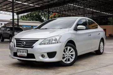 2017 NISSAN SYLPHY 1.6 V รถมือแรก ออกห้าง ประวัติเช็คศูนย์ ภายในสีเบจสวยหรูโดนใจ