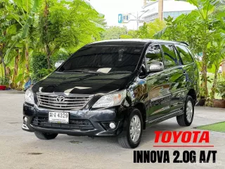 รถครอบครัว ราคาถูก  Toyota Innova 2.0 G mpv  รถสวย