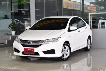 Honda CITY 1.5 V+ i-VTEC ปี 2015 รถบ้านมือเดียว ไม่เคยติดแก๊สแน่นอน เข้าศูนย์ตลอด ยางสวย ออกรถ0บาท