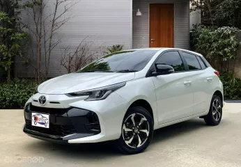 2024 TOYOTA YARIS ECO 1.2 Smart hatchback ไมล์แค่ 500 โลแท้ๆ สภาพน้องๆป้ายแดง