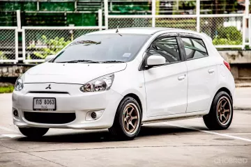 2014 Mitsubishi Mirage 1.2 GLS รถเก๋ง 5 ประตู ออกรถฟรี